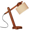 Minimalist Architectural Wooden Adjustable Desk Lamp