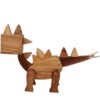 Figurative Dinosaur Sculptural Wooden Novelty Desk Lamp