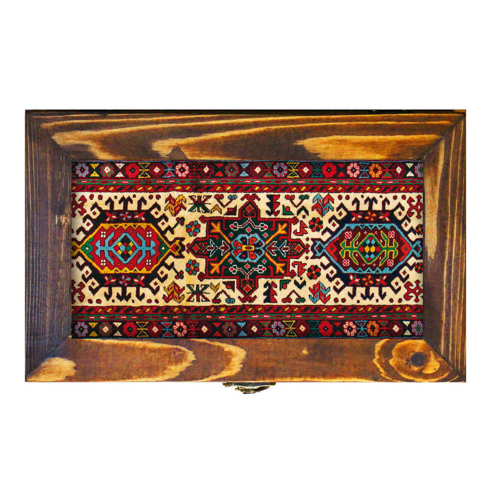Wooden Flatware Storage Box Model Karim