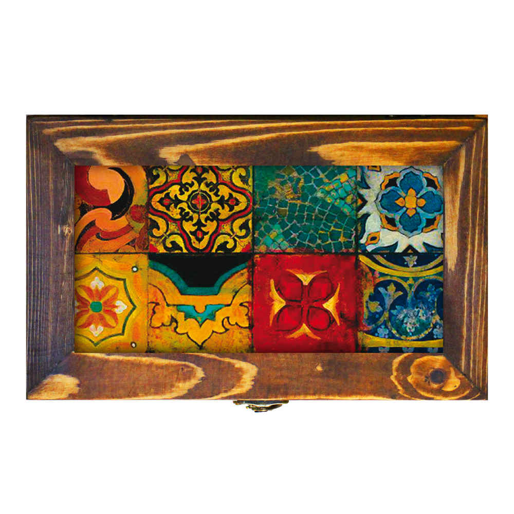 Wooden Flatware Storage Box Model Tile