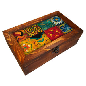 Wooden Flatware Storage Box Model Tile
