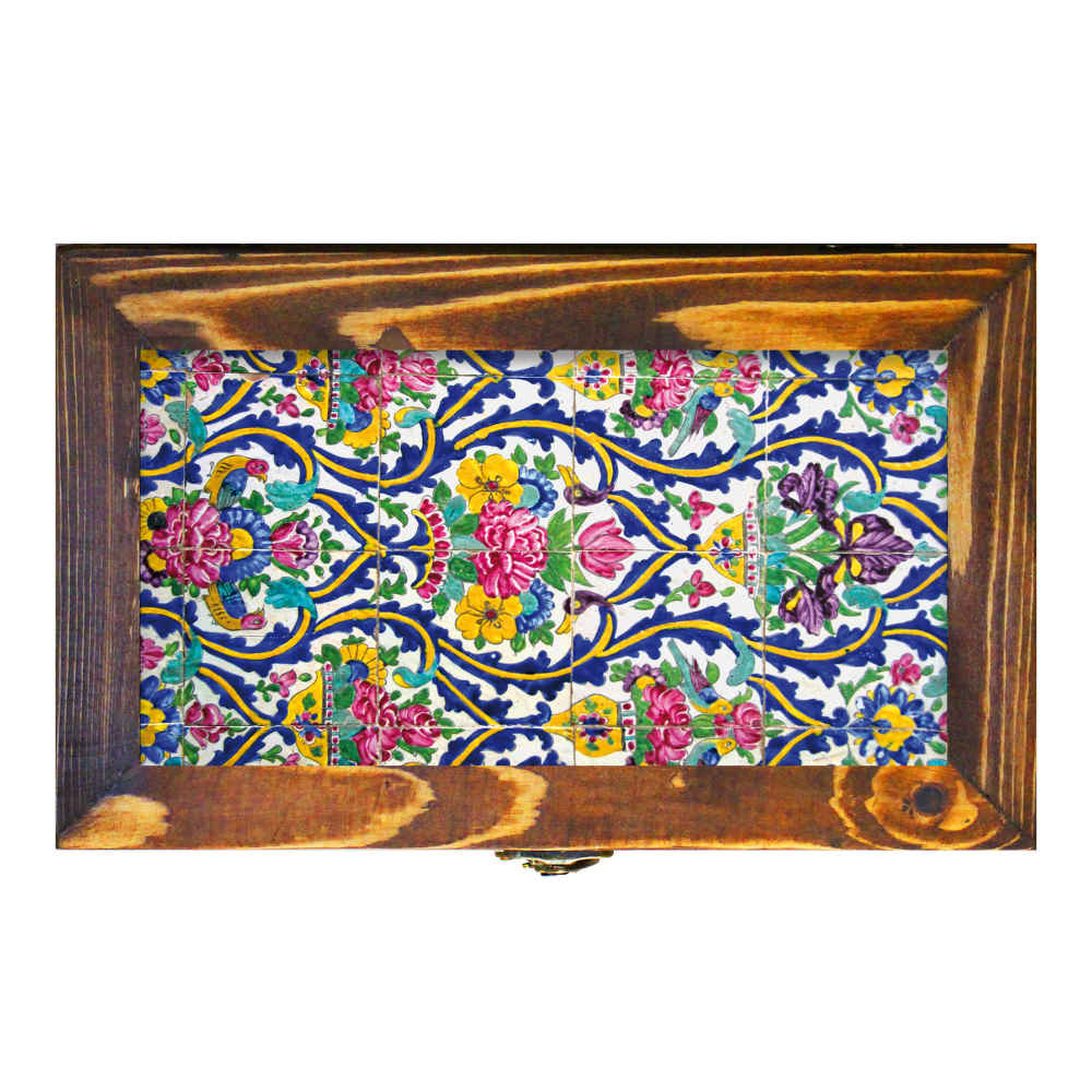 Wooden Flatware Storage Box Model Vala