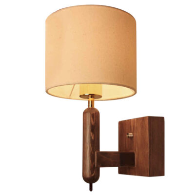 Wooden Wall Sconce Light Modern and Minimalist Style Cozy Aesthetic GI1
