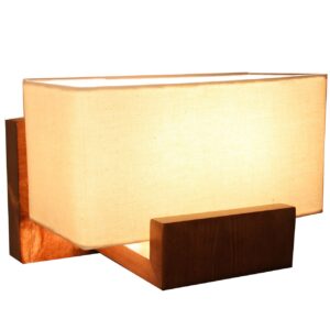 Wooden Wall Sconce Light Modern and Minimalist Style Cozy Aesthetic Melika