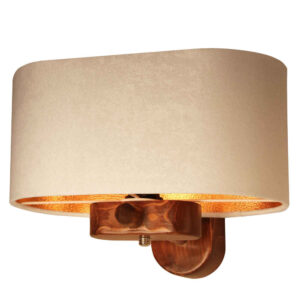 Wooden Wall Sconce Light Modern and Minimalist Style Cozy Aesthetic NT1