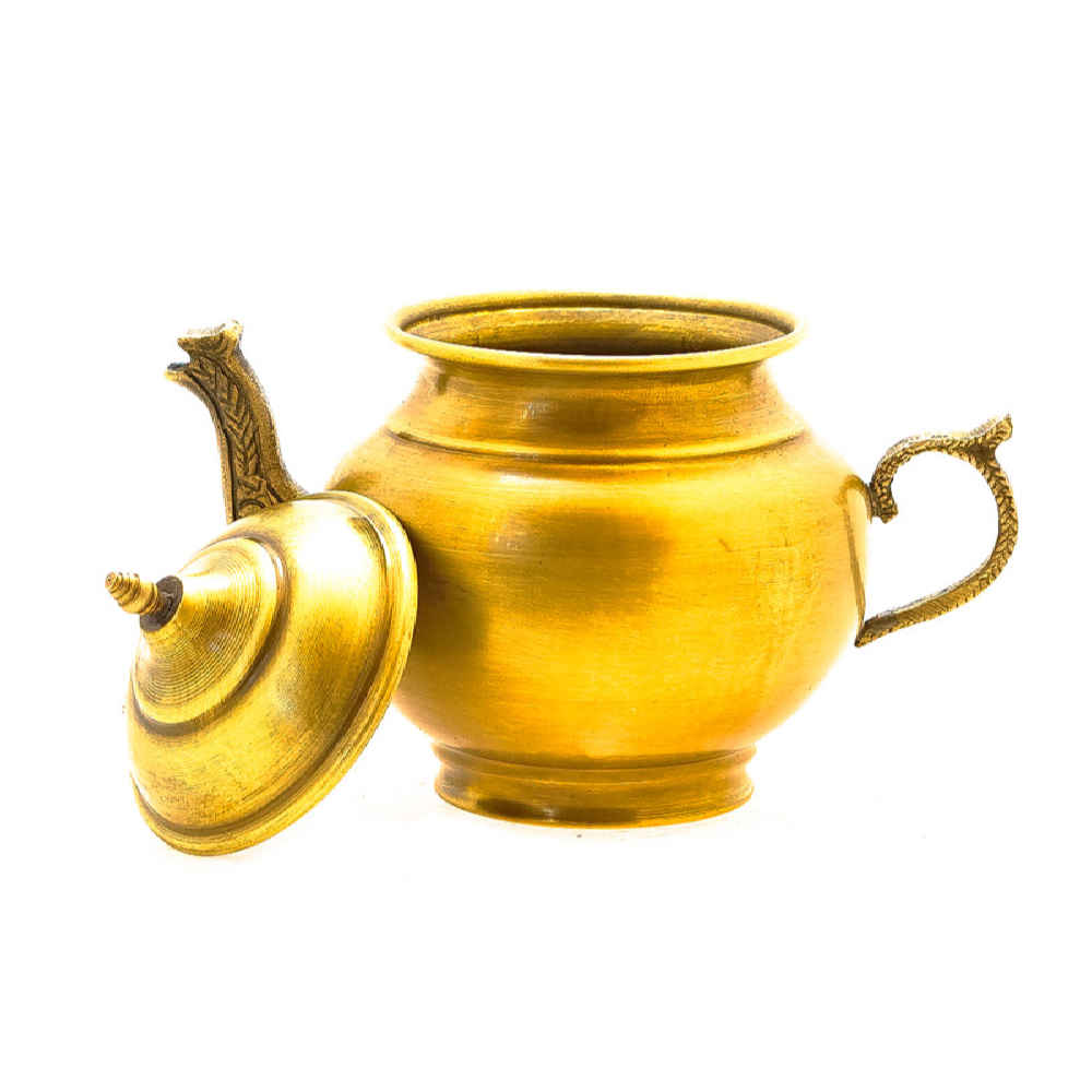 Persian Brass Samovar Decorative Charcoal Tea Maker 6-Liter