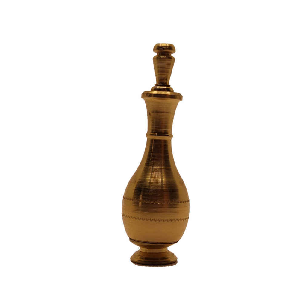 Brass Surma Dani Container for Keeping Kohl Tavana (x2)