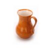Handcrafted Persian Pottery Pitcher with Traditional Design