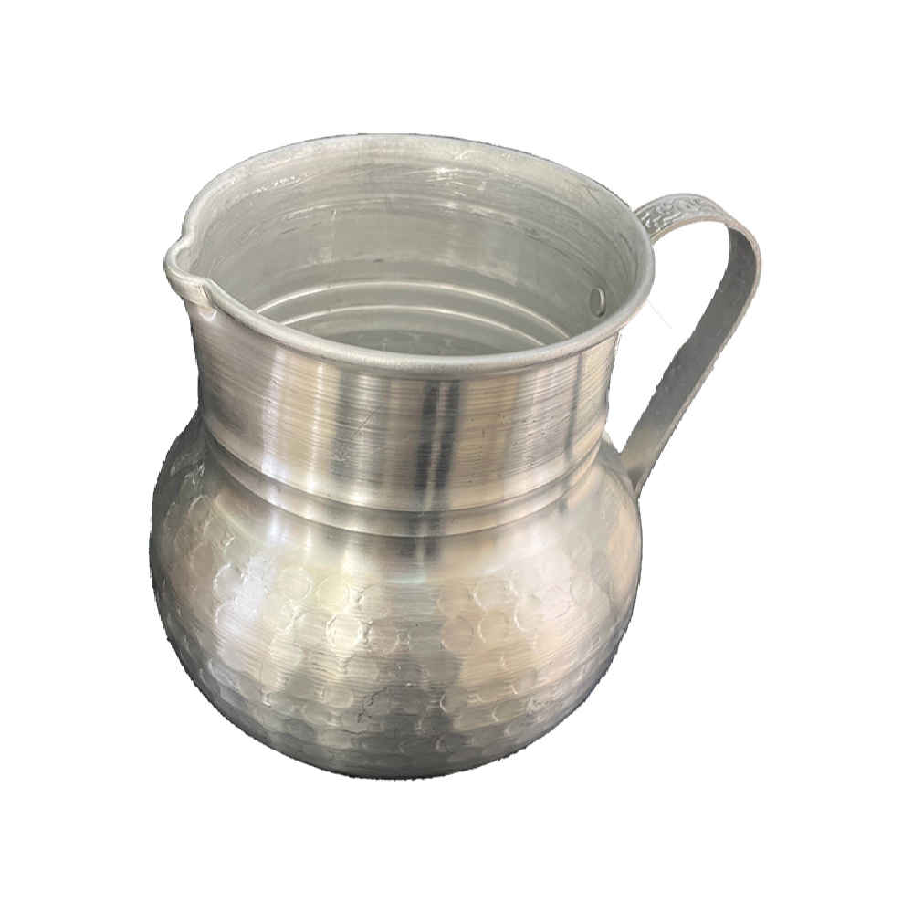 Decorative Aluminium Pitcher Vase, Featuring the Milad Model for a Lightweight and Modern Farmhouse Accent