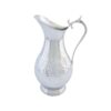 Decorative Steel Pitcher Vase, Featuring the Golin Model with a Beautiful Floral Design for Farmhouse Style