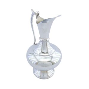 Decorative Steel Pitcher Vase, Featuring the Royal Model for an Elegant Farmhouse Decor Piece