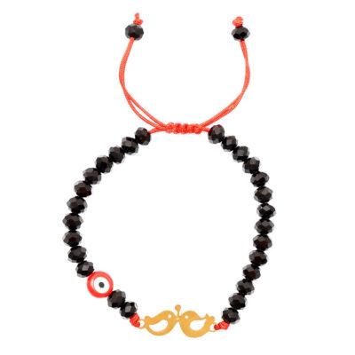 Women's Bird Design Beaded Bracelet – Bohemian Jewelry