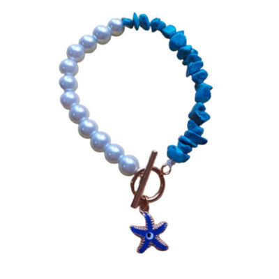 Women's Coral Evil Eye Beaded Bracelet – Traditional Protective Jewelry