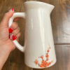 Handcrafted Pottery Pitcher Blossom