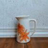 Decorative Ceramic Pitcher Vase, Featuring the Golestan Model with a Timeless Floral Design