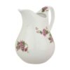 Decorative Porcelain Pitcher Vase, Featuring the Gole Sorkh Model with a Beautiful Floral Design
