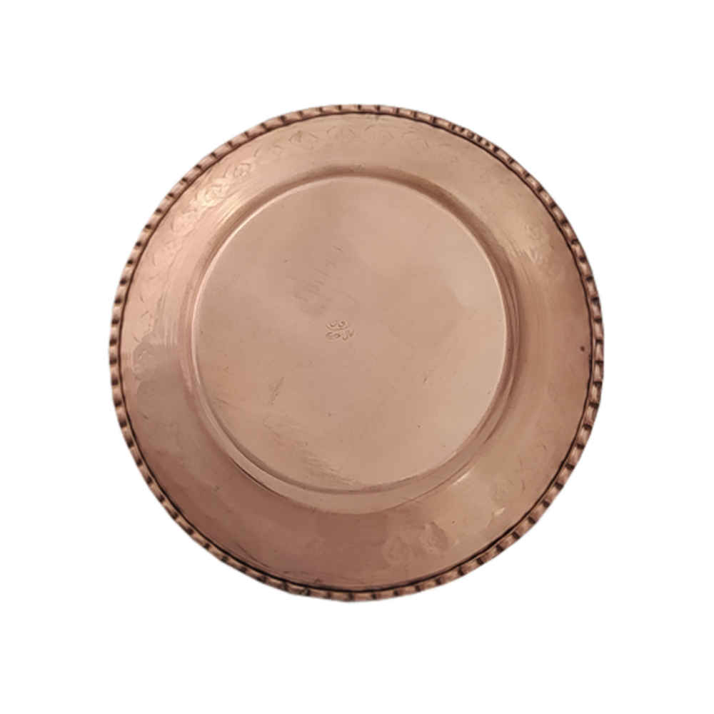 Hammered Copper Dinnerware Plate – Model Barman