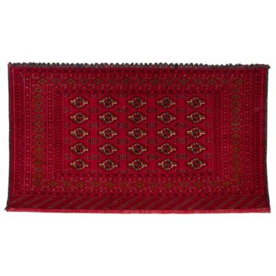 Handwoven Torkaman Floor Backrest Cushion Cover - Poshti Nostalgia