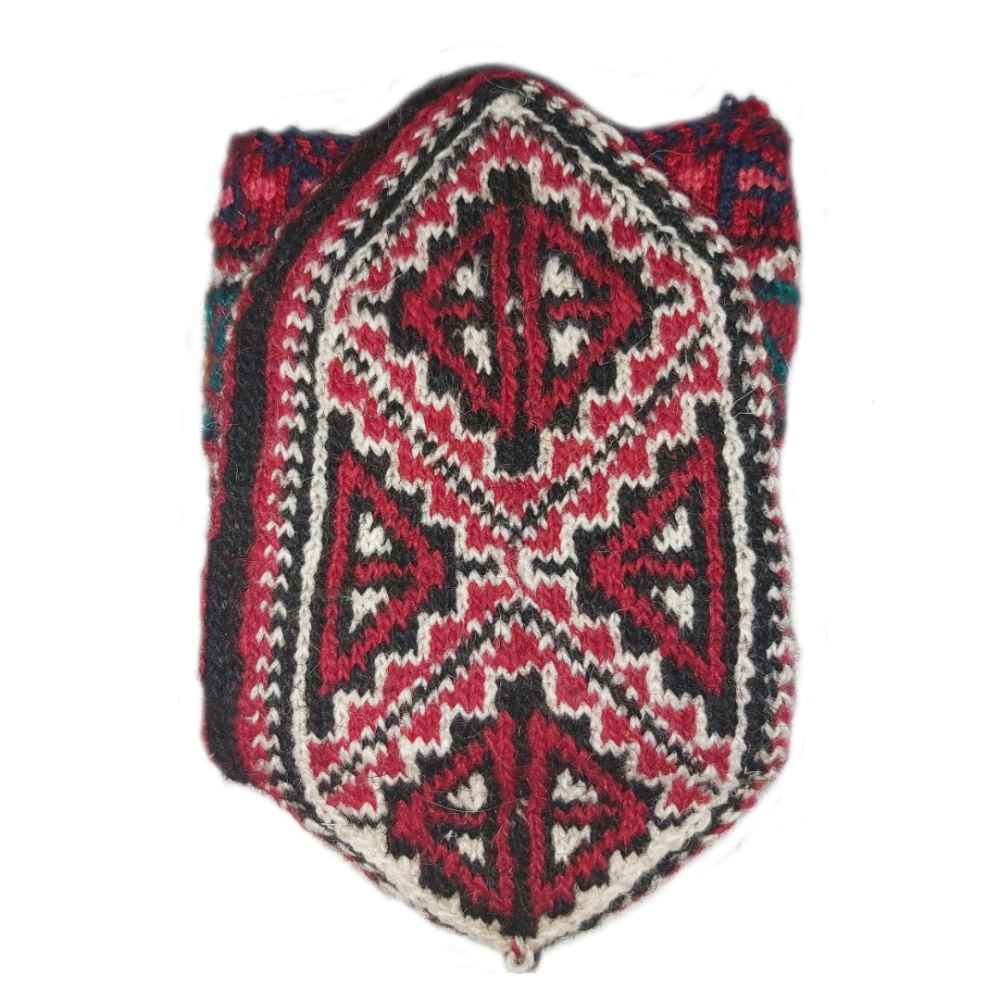Persian Handwoven Wool Socks for Women Knitted Ghali