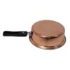 Handcrafted Persian Copper Frying Pan - Aban Round Design