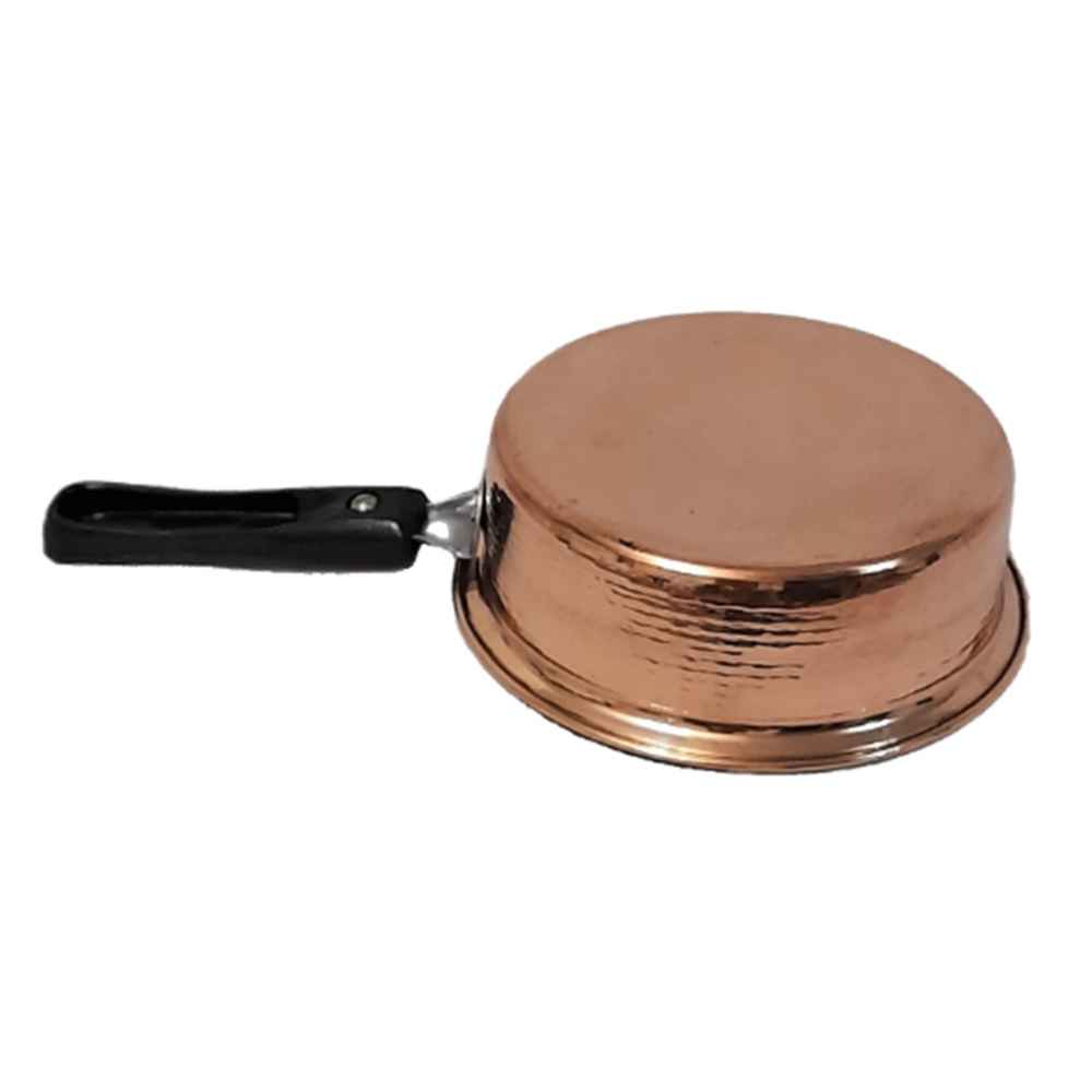 Handcrafted Persian Copper Frying Pan – Aban Round Design