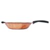 Handcrafted Persian Copper Frying Pan - Doran Round Design