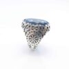 Men's Silver Ring - Blue Topaz Shams Traditional Model