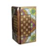 Handcrafted Persian Hana Floral Wooden Khatamkari Chess Board