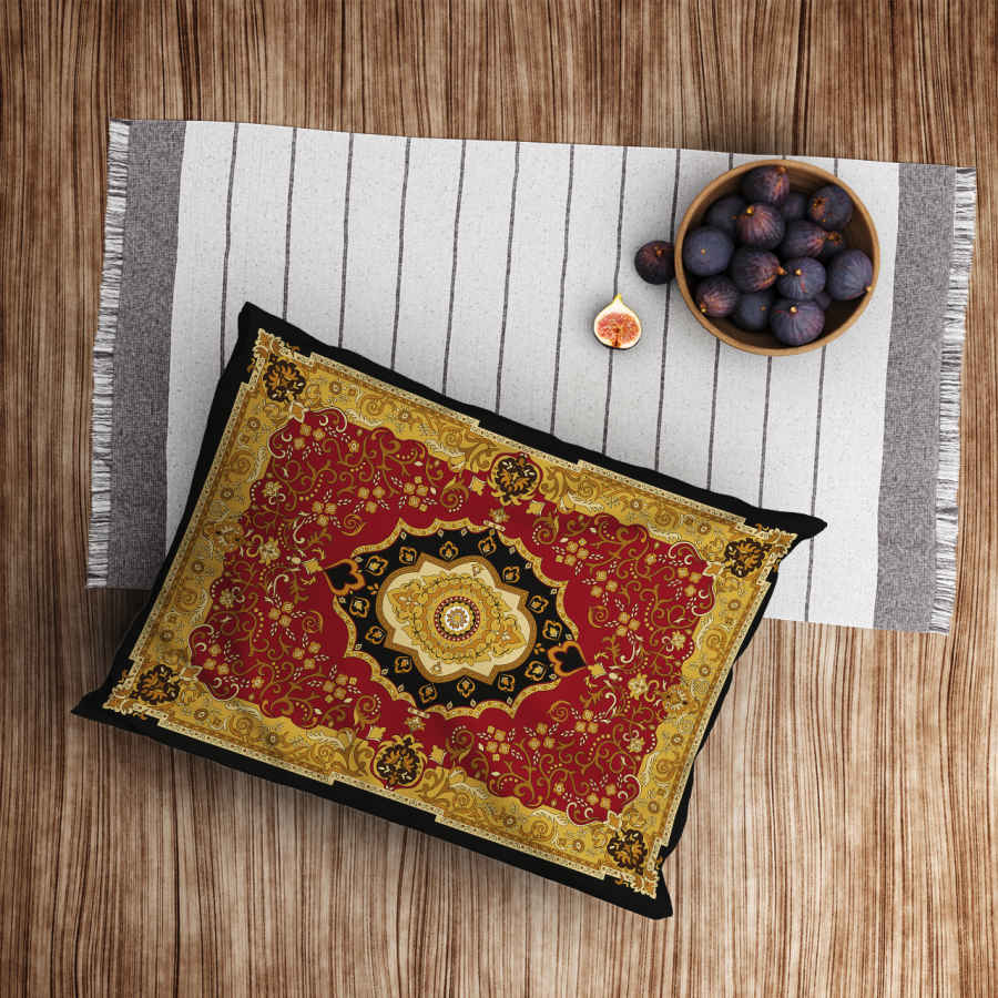 Persian Velvet Pillowcase – Standard Sized Model Janat – Elegant and Comfortable (x2)
