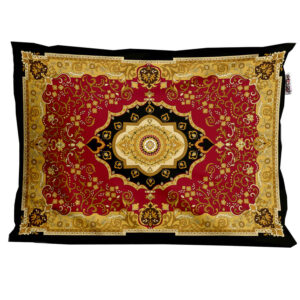 Persian Velvet Pillowcase – Standard Sized Model Janat – Elegant and Comfortable (x2)