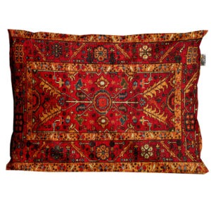 Persian Velvet Pillowcase – Standard Sized Model Panah – Refined Design (x2)
