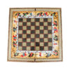 Handcrafted Persian Chogan Floral Wooden Marquetry Chess Board