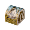 Handcrafted Bone Jewelry Box with Persian-Inspired Misha Pattern