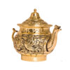 Persian Brass Samovar Decorative Charcoal Tea Maker 3-Liter