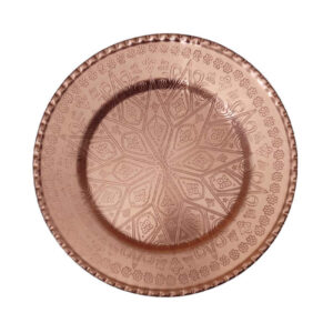 Persian Copper Dinnerware Plate – Model Atrin