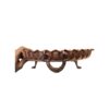 Persian Copper Serving Platter Hammered Hakaki