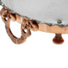 Persian Copper Serving Platter Hammered Rezaei