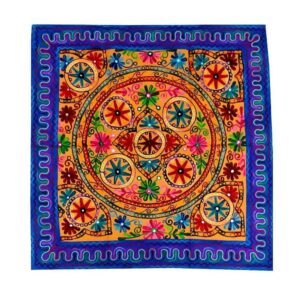 Balochi Hand Embroidered Tablecloth Model Sky