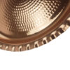 Traditional Mahestan Copper Serving Tray - Hammered Tray
