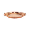 Traditional Mahestan Copper Serving Tray - Hammered Tray