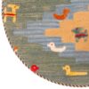 Persian Kilim Cushion Cover - Handwoven Animals Design