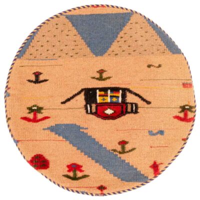 Persian Kilim Cushion Cover - Handwoven Dayan Model