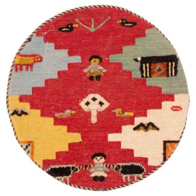 Persian Kilim Cushion Cover - Handwoven Kiana Model