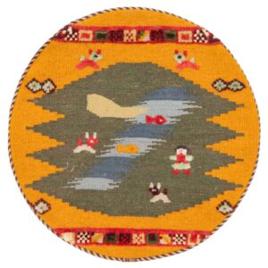 Persian Kilim Cushion Cover – Handwoven Rima Model