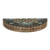 Handcrafted Persian Round Floral Wooden Marquetry Chess Board