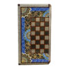 Persian Marquetry Chess Board Model Roya