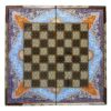 Handcrafted Persian Sadaf Floral Wooden Marquetry Chess Board