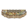 Handcrafted Persian Tasheir Floral Wooden Khatamkari Chess Board