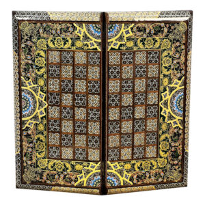 Persian Wooden Marquetry Chess Board Model Tina