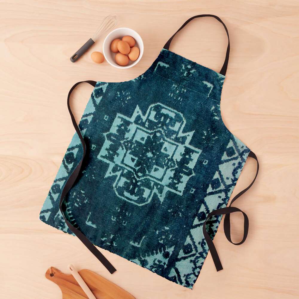 Persian Linen Kitchen Apron Model Modern